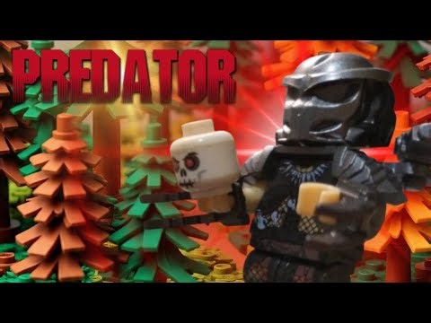 Lego predator stop motion
