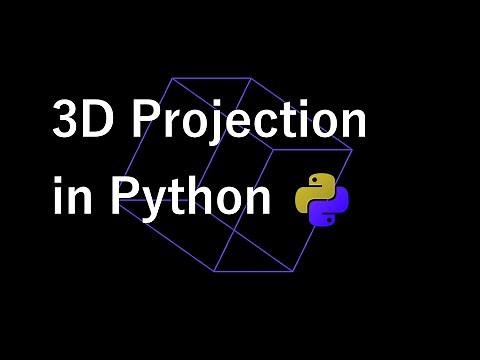 3D Rotation & Projection using Python / Pygame