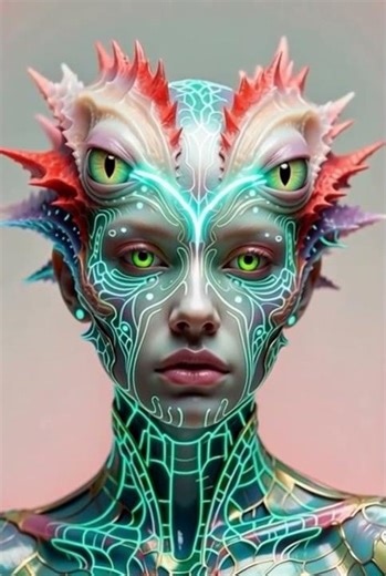 10. Humans Were Just The First Layer #aiart #electronicmusic #art #digitalart #midjourney #nft