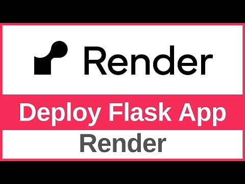 How to Deploy a Flask App on Render