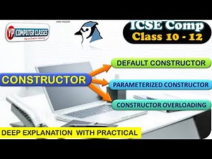 Constructor in Java | Constructor Overloading in java | Default and Parameterized Constructor