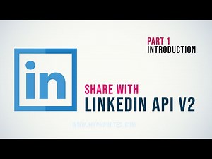 1. LinkedIn API v2 with PHP - Introduction