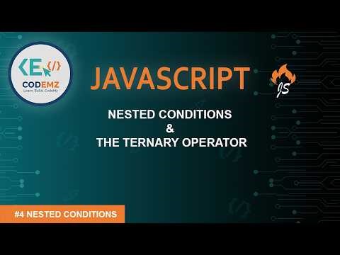 Javascript Nested Conditions and Ternary Operator