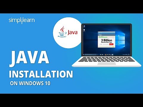 Java Installation On Windows 10 | How to Install Java on Windows 10 (with JAVA_HOME)|Simplilearn