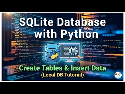 SQLite Database with Python | Create Tables & Insert Data (Local DB Tutorial) | Amplifyabhi