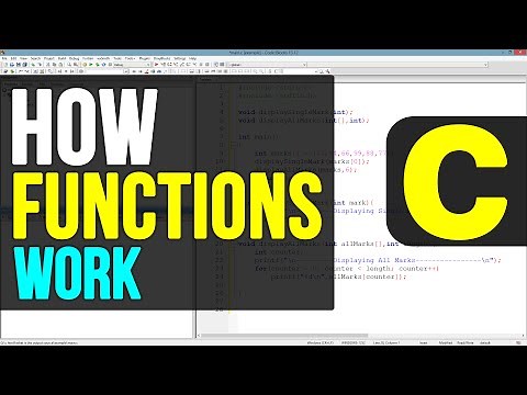 Function Call, Control Transfer in C Programming Language Video Tutorials
