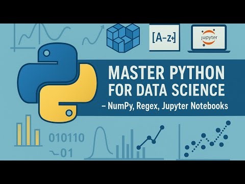 Crash Course in Data Science: Jupyter, Numpy & Regular Expressions
