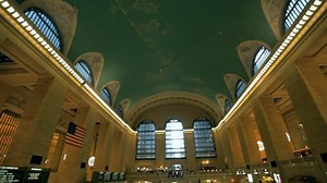 Grand Central Terminal in Manhattan, New York is home to one of the largest zodiac wheel murals ever, and ancient astronaut theorists believe it depicts Earth's evolution in extraterrestrial terms. | Ancient Aliens