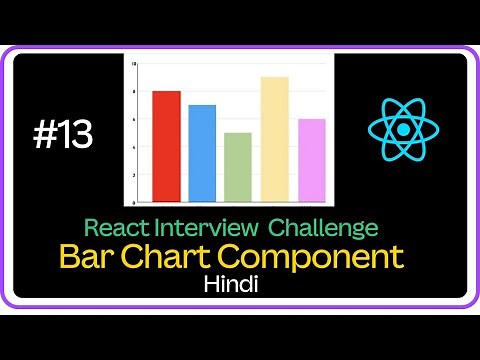 🚀Bar Chart Component - React JS Interview Challenge #13 - Machine Coding Round #javascript #react