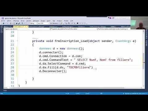 Cours 6 Remplir un combobox ou listbox a partir dune table