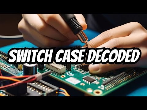 Arduino Tutorial #12 Arduino Switch Case Mastery | Navigating Multiple Options
