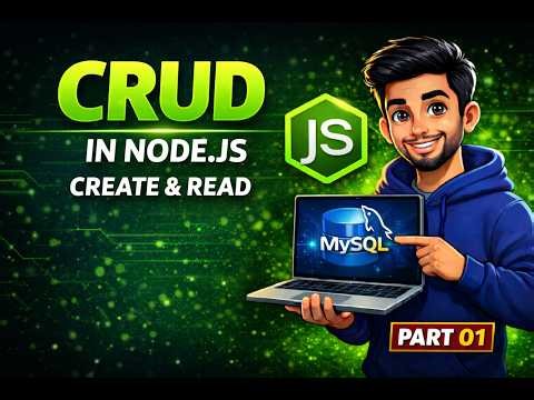 Node.js CRUD API Tutorial for Beginners | Create & Read using GET & POST | Hindi