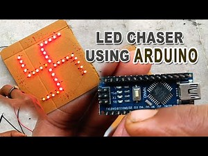 LED Chaser Using Arduino Nano Project For Beginners - Diwali Lights Using Arduino
