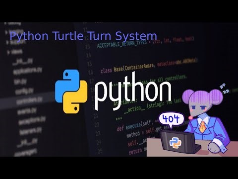 Python Turtle Turn System