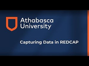 Capturing Data in REDCap