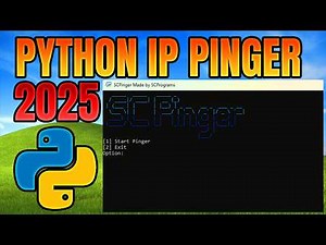 How To Make an IP PINGER In PYTHON (2025)