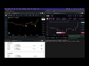 Fully automated tradingBot. TradingView + Kraken + Python