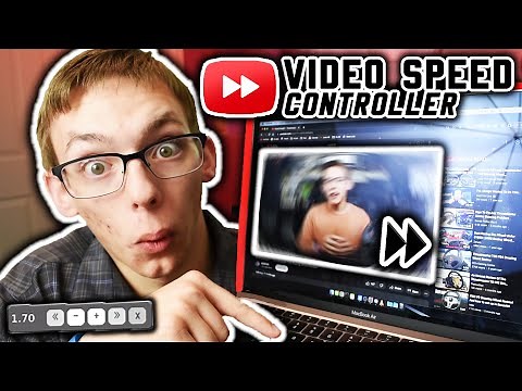 Change the Speed of ANY Video with this Extension! - Video Speed Controller