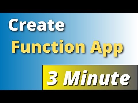 How to Create an Azure Function App? | 3 Minute Tutorial