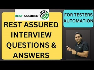 Rest Assured Interview Questions and Answers | RD Automation Learning