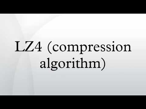 LZ4 (compression algorithm)