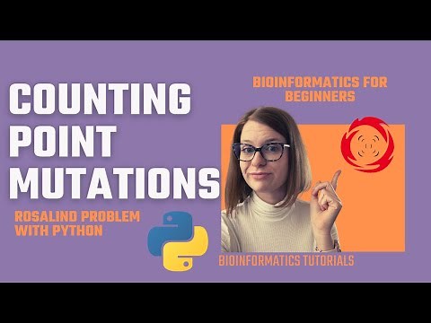 Bioinformatics Counting Point Mutations in DNA with Python [Rosalind Problem]