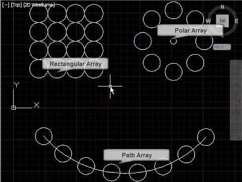 AutoCAD Array Command