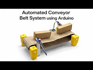 Automated Conveyor Belt System using Arduino | IR Sensors + L298N Motor Driver