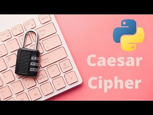 How to code a Caesar Cipher using ord() | python encryption tutorial beginner