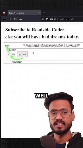 Event Propagation in Javascript (Interview Question)