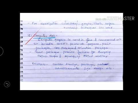 Applications of Computer Graphics - lecture 2/ computer graphics