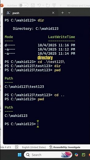 Very Useful PowerShell Basic Cmdlets!👌📚 #windows #powershell