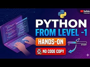 01 - Python Level - 01 | Stop Copying Code: How to Actually Learn Python in 6 Months