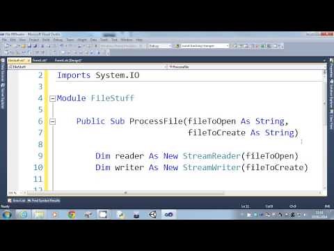 Reading and writing a file line by line using streamReader and streamWriter