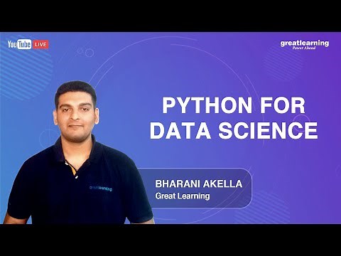 Python for Data Science | Python Programming | Python For Beginners | Great Learning