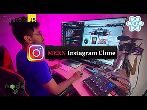 🔴 How to Build a MERN Instagram Clone with REACT JS for Beginners 🚀
