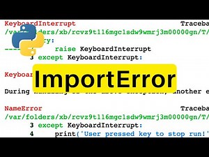 ImportError | Python | Tutorial