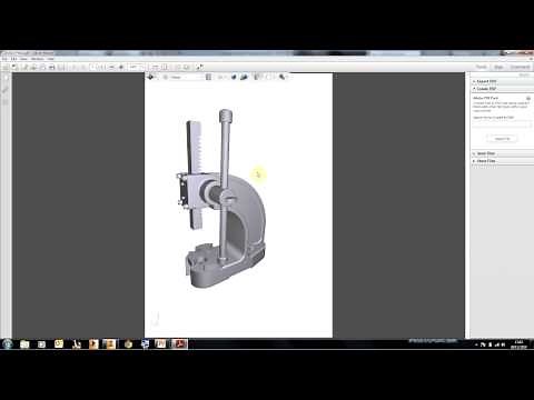 Autodesk Inventor - Export 3D PDF