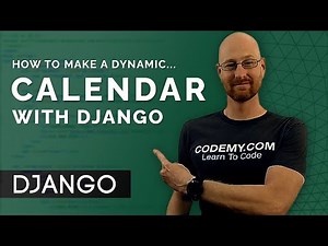 How To Add A Calendar To Your Website - Django Wednesdays #2