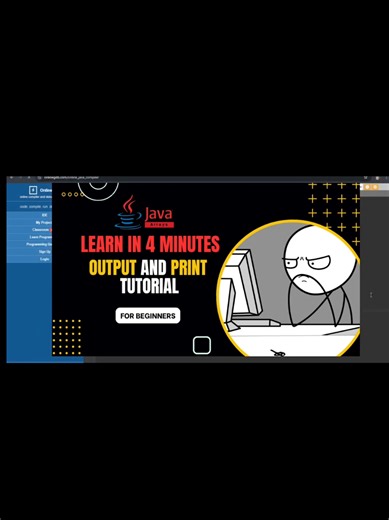 Java Output Tutorial: Learn in 4 Minutes (Tagalog)