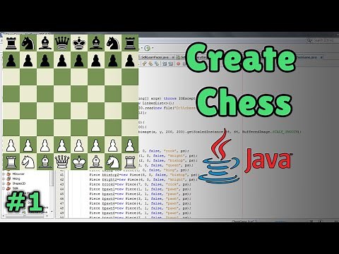 How To Make a Chess Board In Java - Java Chess Tutorial #1