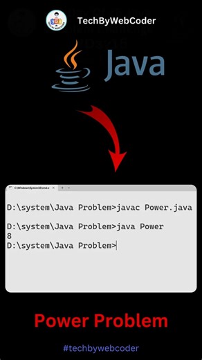 Day 15:🟢 How To Solve Power Problem For Java Beginner | 25 Days of Code