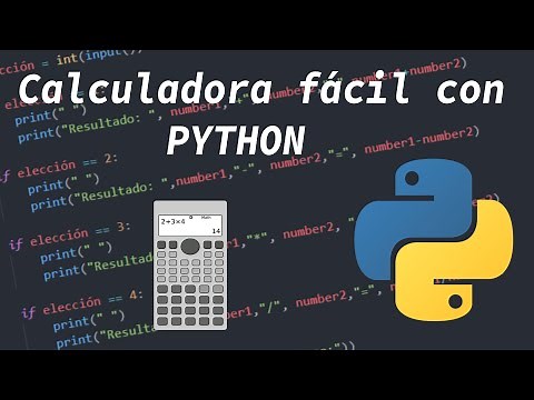 Cómo hacer una calculadora básica con Python 3 - 2022 - D.O.M