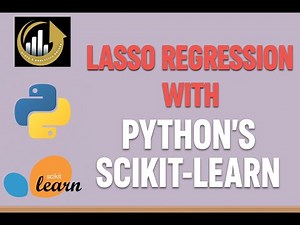 Lasso Regression Explained | Python Machine Learning with Scikit-Learn