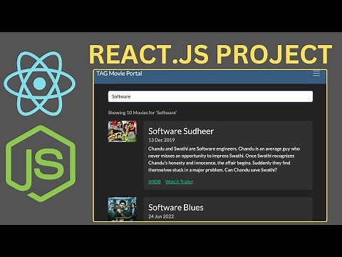 React JS Project - Movie Portal App (Beginner Friendly)
