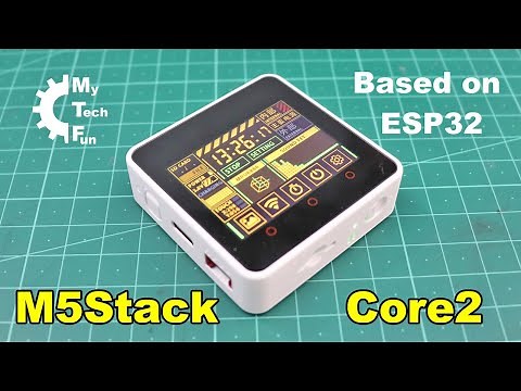 M5Stack Core2 microcontroller - review and start using it with Arduino IDE