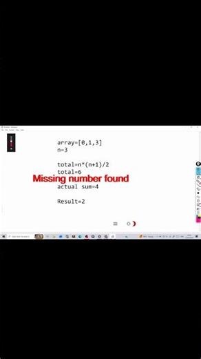 Missing Number (Array starts with 0!) 💡 in 5 Seconds! 🚀 #shorts #coding #logic #javascript #python