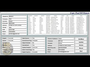How to Create a School Management System with MySQL Database in Python - Part 1 of 3
