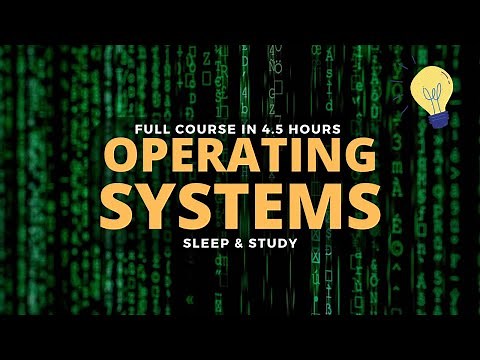 Introduction to Operating System | Full Course for Beginners Mike Murphy 🌚 Lecture for Sleep & Study