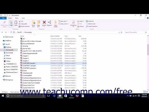 Windows 10 Tutorial Cutting, Copying, and Pasting Files and Folders Microsoft Training